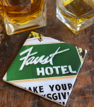 Faust Hotel Coaster